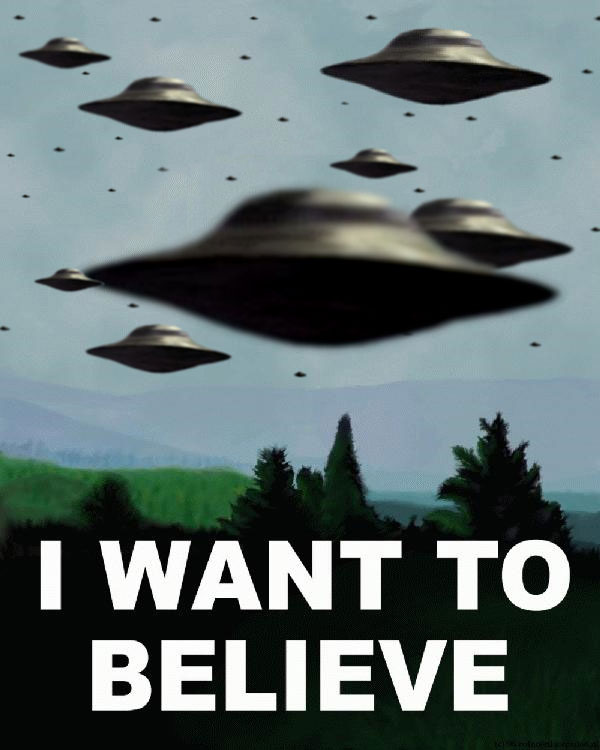 I WANT TO BELIEVE, REALLY